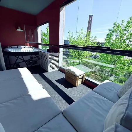 Lejlighed Sauna & Outdoor Hot Tub, 6 People, Parking, Ac, 2br *